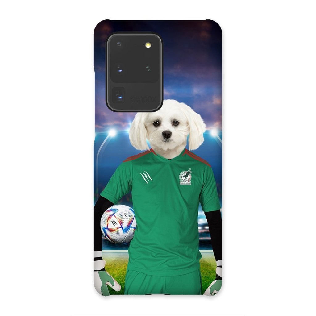 Pet Portraits | Mexico Football Team (FIFA 2022): Custom Pet Phone Case | Paw & Glory