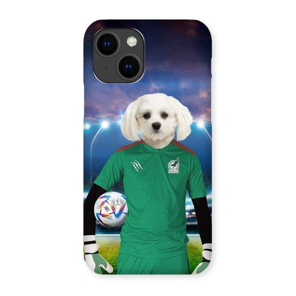 Pet Portraits | Mexico Football Team (FIFA 2022): Custom Pet Phone Case | Paw & Glory