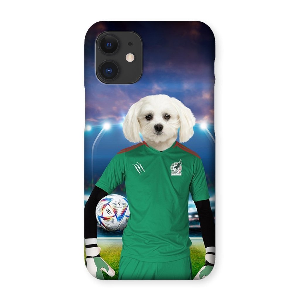 Pet Portraits | Mexico Football Team (FIFA 2022): Custom Pet Phone Case | Paw & Glory