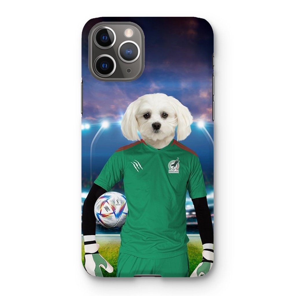 Pet Portraits | Mexico Football Team (FIFA 2022): Custom Pet Phone Case | Paw & Glory
