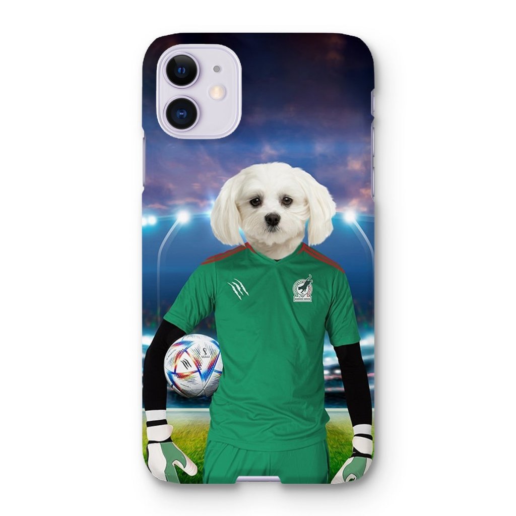 Pet Portraits | Mexico Football Team (FIFA 2022): Custom Pet Phone Case | Paw & Glory