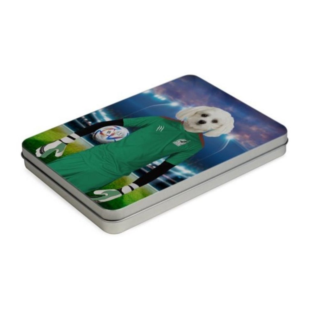 Pet Portraits | Mexico Football Team (FIFA 2022): Custom Pet Puzzle | Paw & Glory