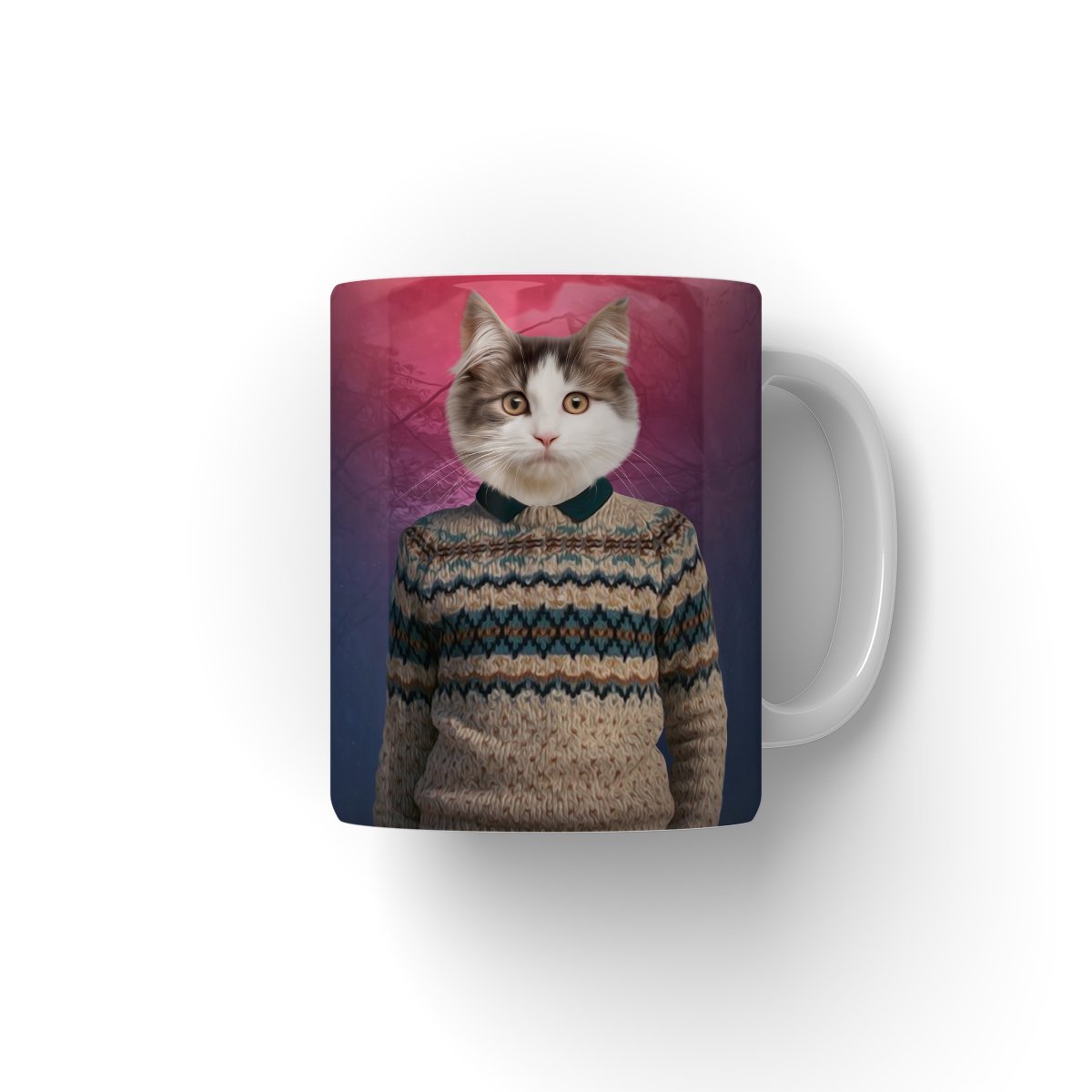 Mike (Stranger Things Inspired): Custom Pet Coffee Mug - Paw & Glory - Dog Portraits - Pet Portraits
