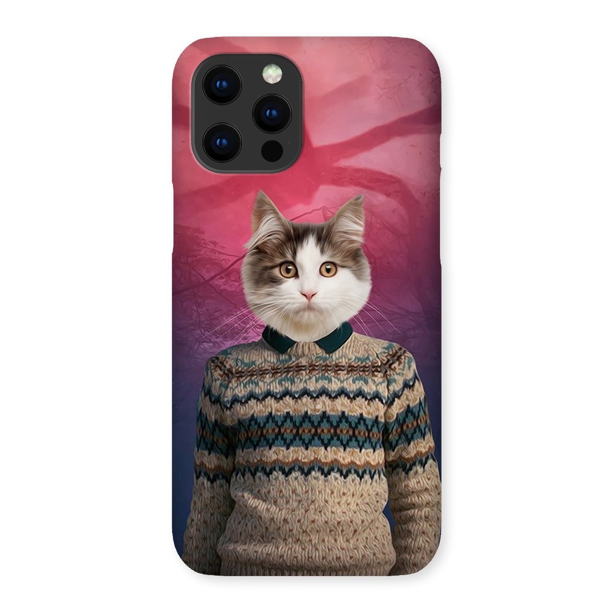 Pet Portraits | Mike (Stranger Things Inspired): Custom Pet Phone Case | Paw & Glory