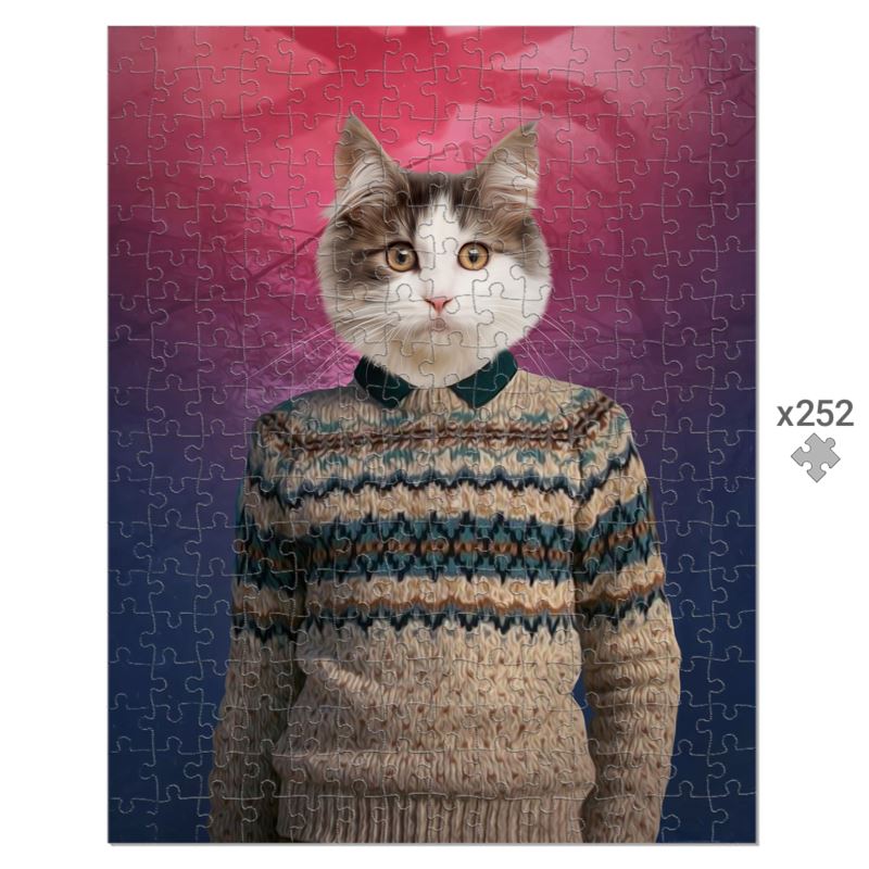 Pet Portraits | Mike (Stranger Things Inspired): Custom Pet Puzzle | Paw & Glory