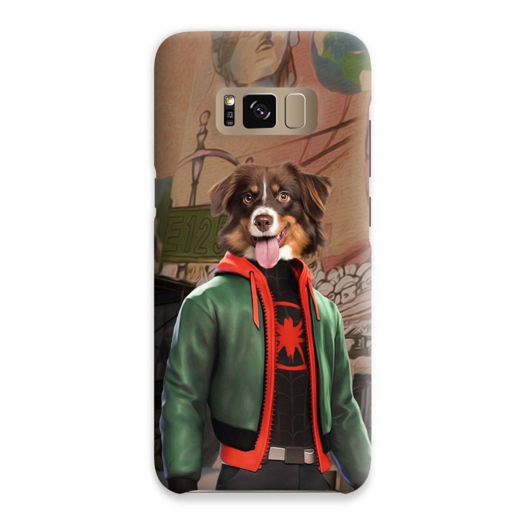 Pet Portraits | Miles Morales (Marvel Inspired): Custom Pet Phone Case | Paw & Glory
