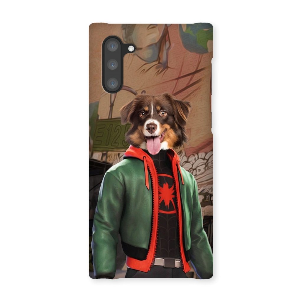 Pet Portraits | Miles Morales (Marvel Inspired): Custom Pet Phone Case | Paw & Glory