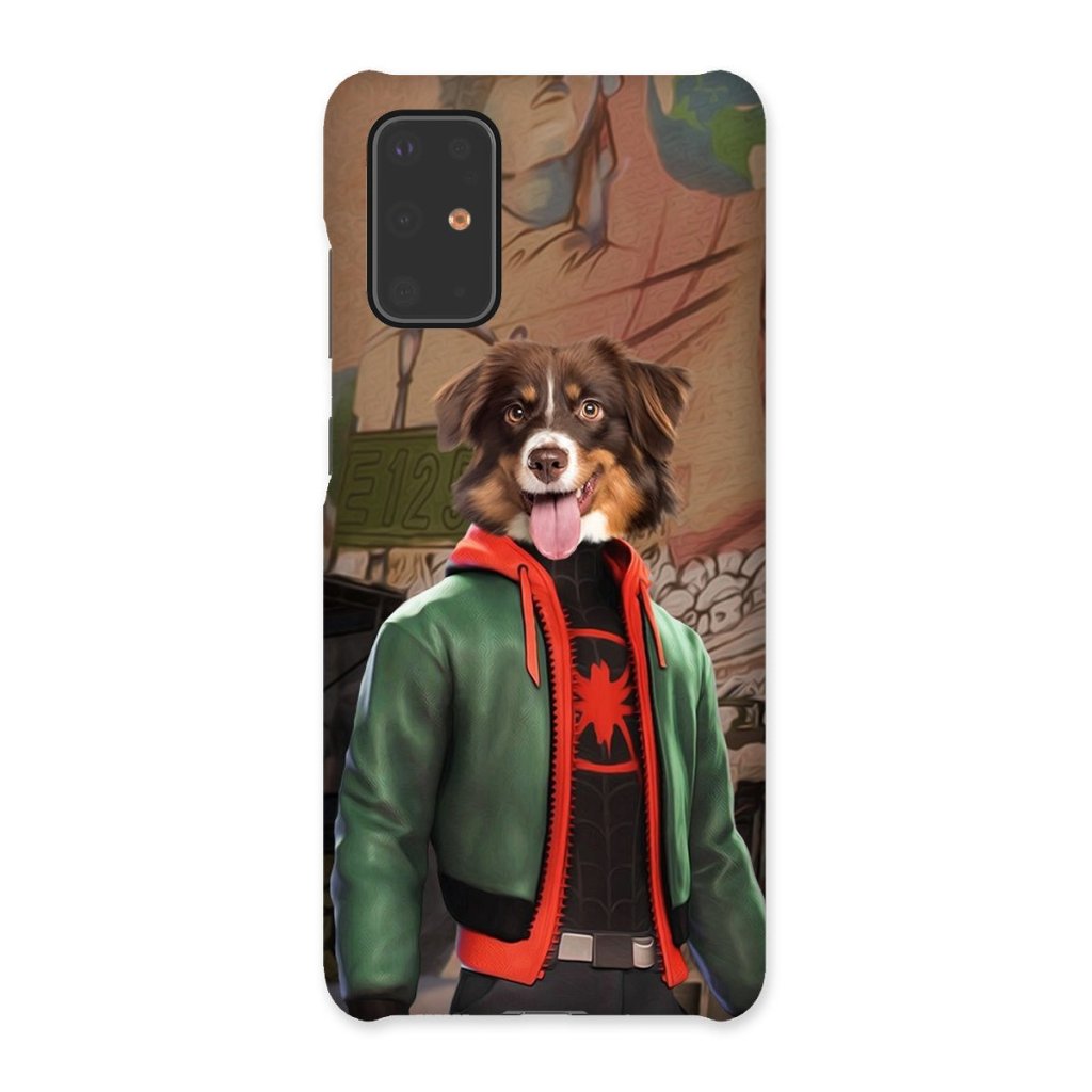 Pet Portraits | Miles Morales (Marvel Inspired): Custom Pet Phone Case | Paw & Glory