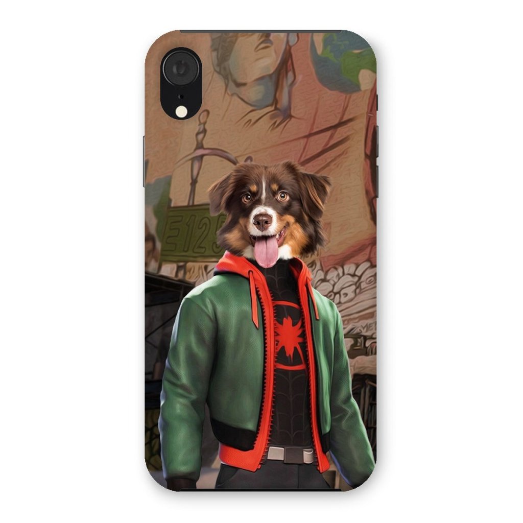 Pet Portraits | Miles Morales (Marvel Inspired): Custom Pet Phone Case | Paw & Glory