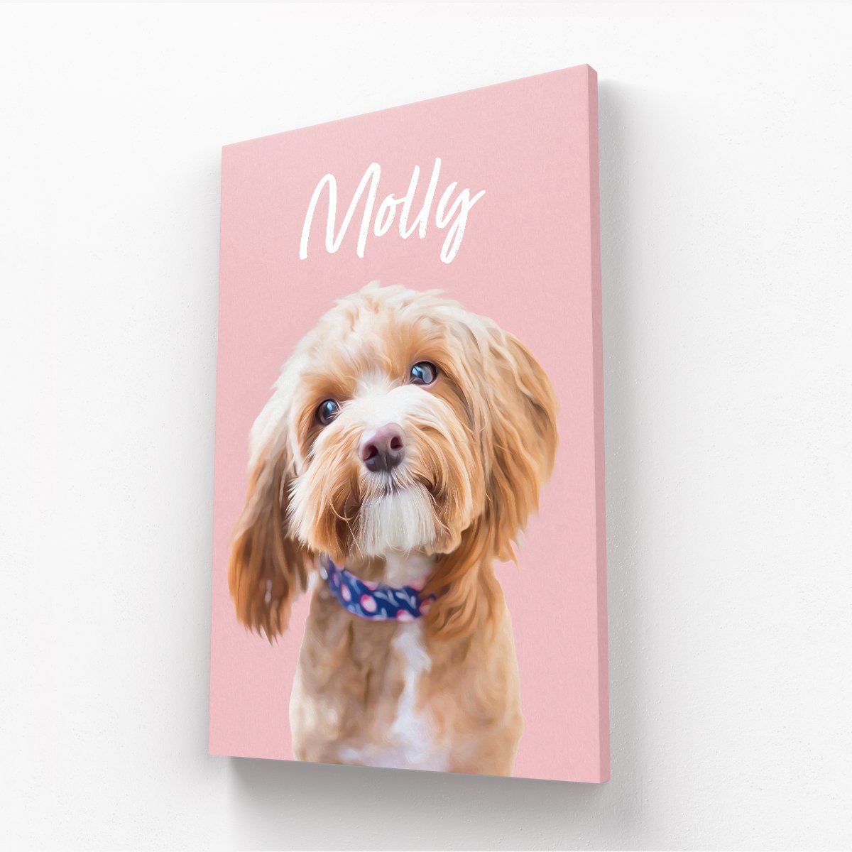 Pet Portraits | Minimalist: Custom Pet Canvas | Paw & Glory