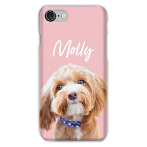Minimalist: Custom Pet Phone Case - Paw & Glory - Dog Portraits - Pet Portraits