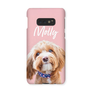Minimalist: Custom Pet Phone Case - Paw & Glory - Dog Portraits - Pet Portraits