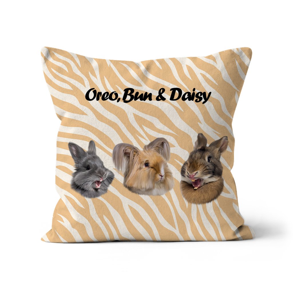 Pet Portraits | Minimalist: Custom Pet Pillow | Paw & Glory