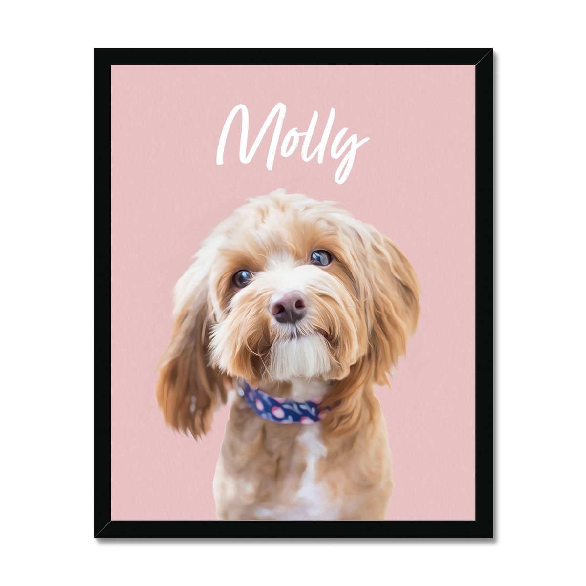 Pet Portraits | Minimalist: Custom Pet Portrait | Paw & Glory