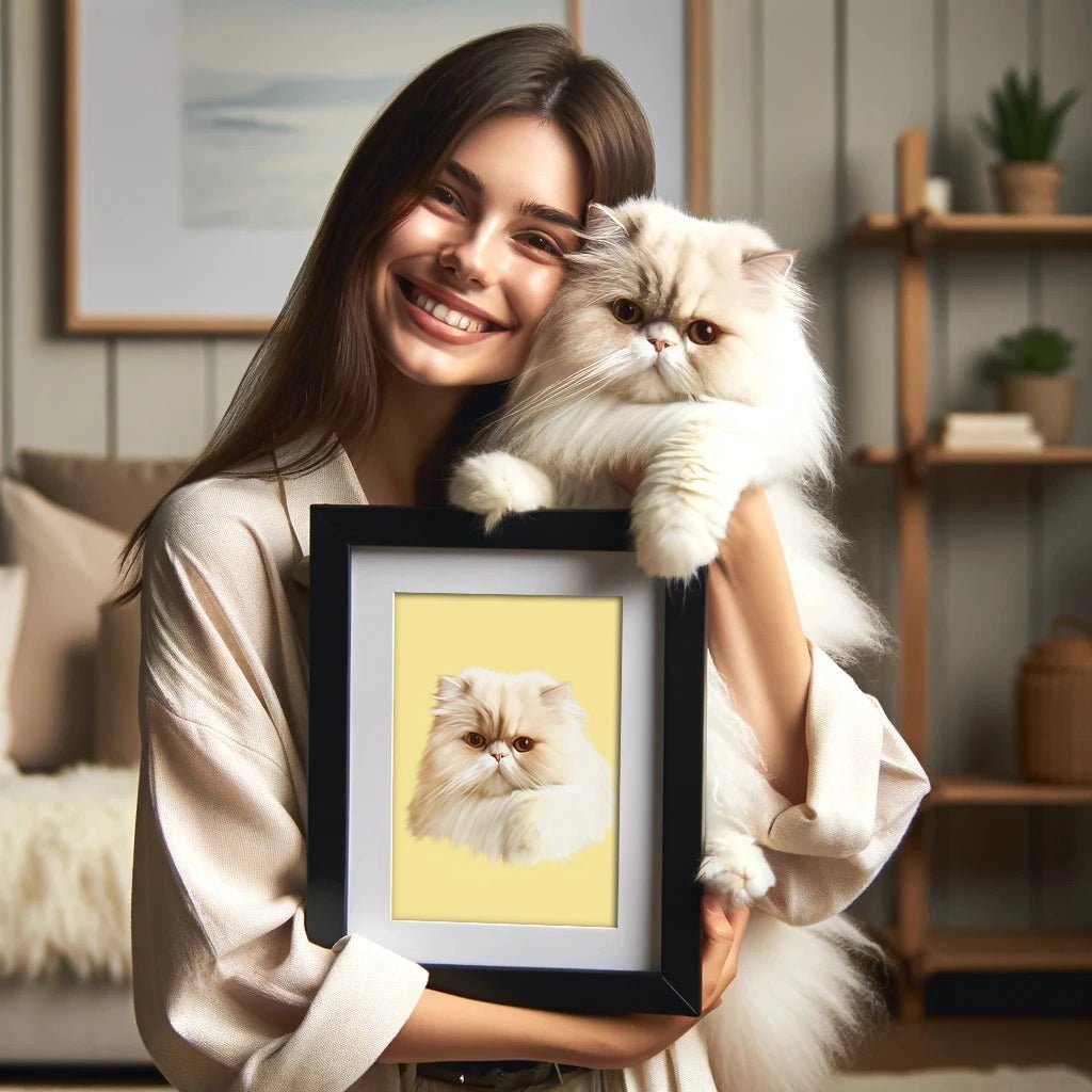 Pet Portraits | Minimalist: Custom Pet Portrait | Paw & Glory