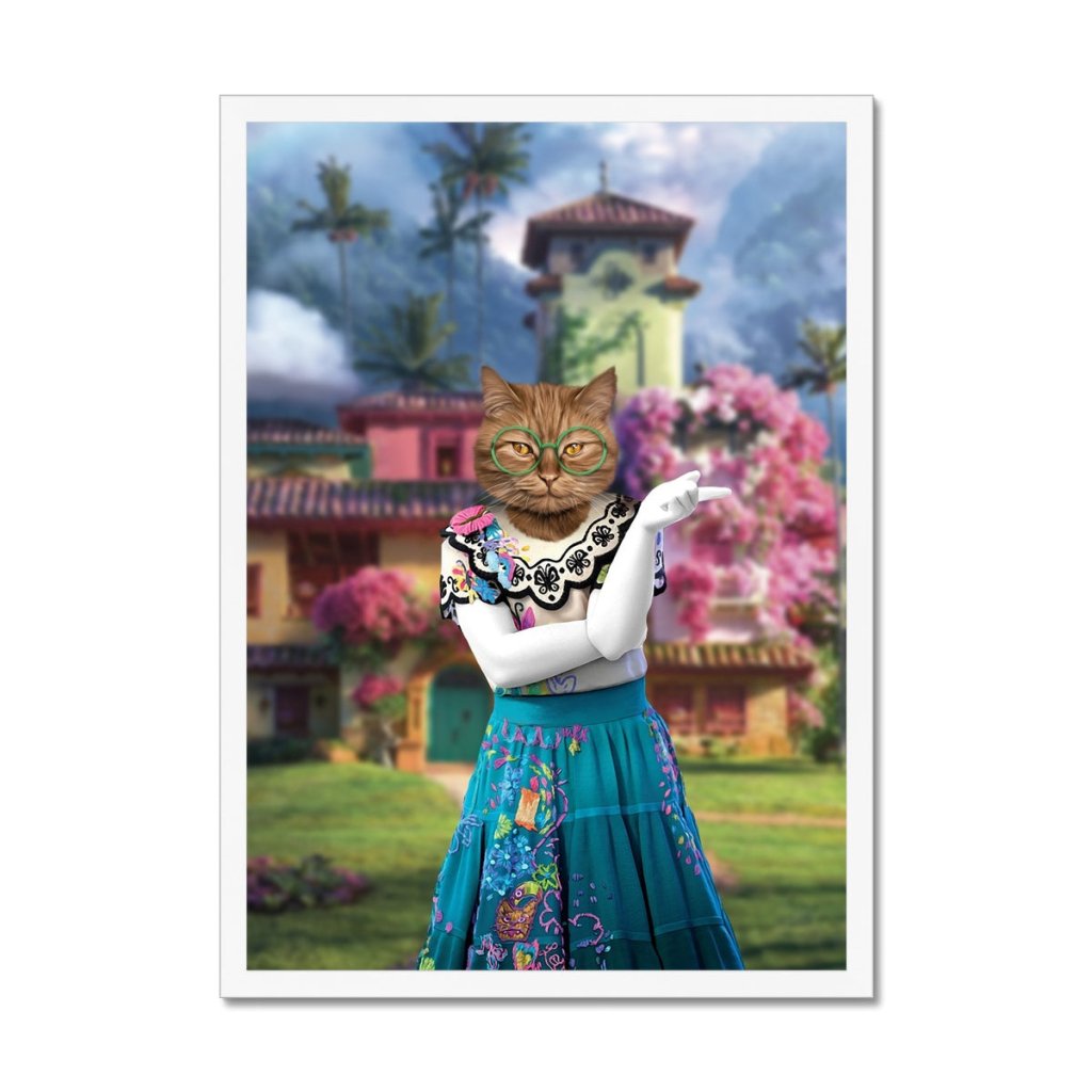 Pet Portraits | Mirabel (Encanto Inspired): Custom Pet Portrait | Paw & Glory