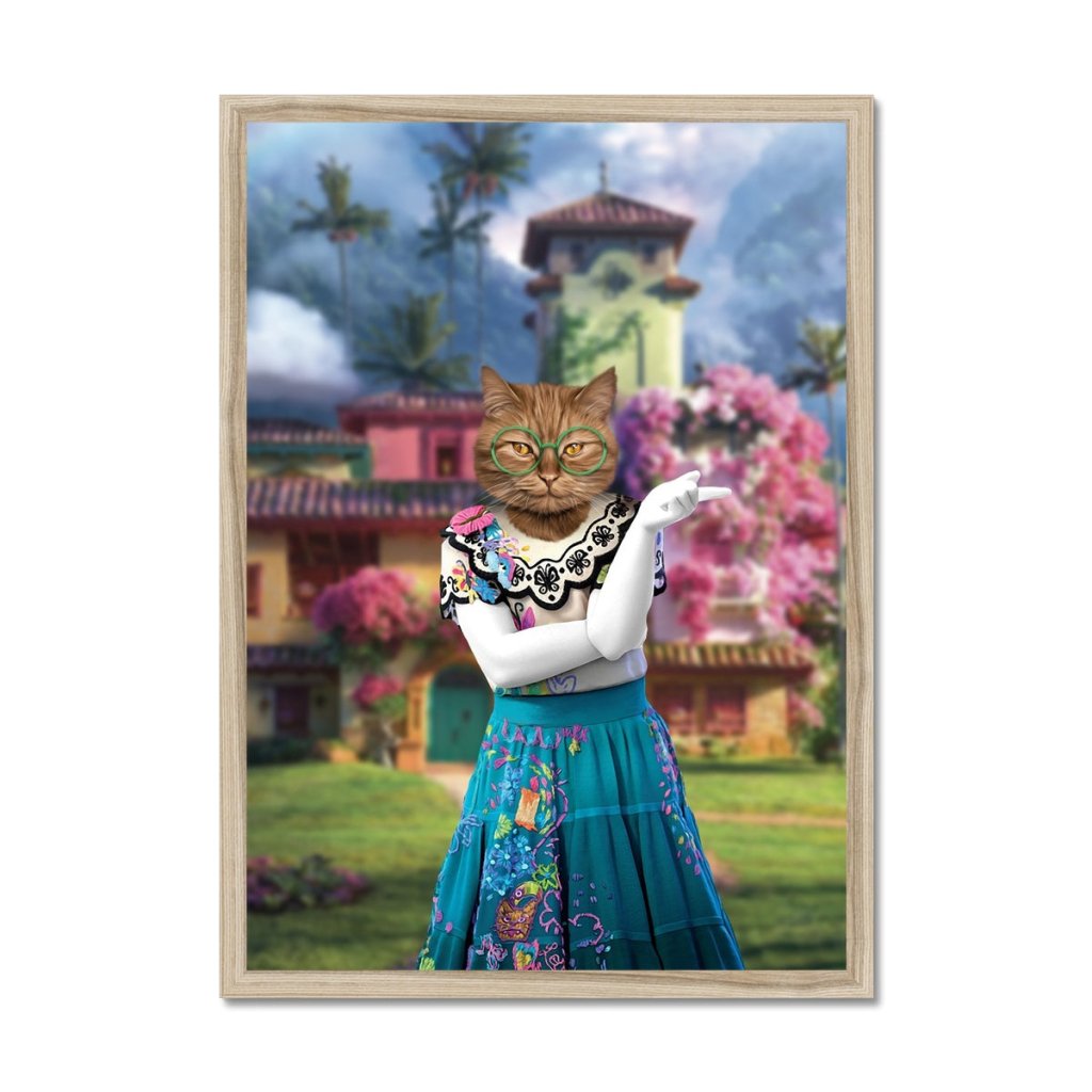 Pet Portraits | Mirabel (Encanto Inspired): Custom Pet Portrait | Paw & Glory