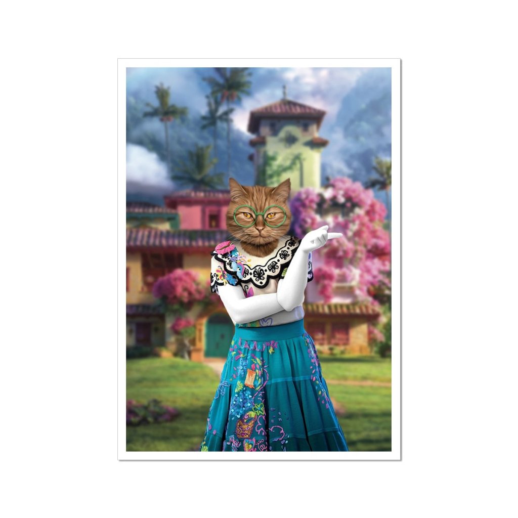 Pet Portraits | Mirabel (Encanto Inspired): Custom Pet Poster | Paw & Glory