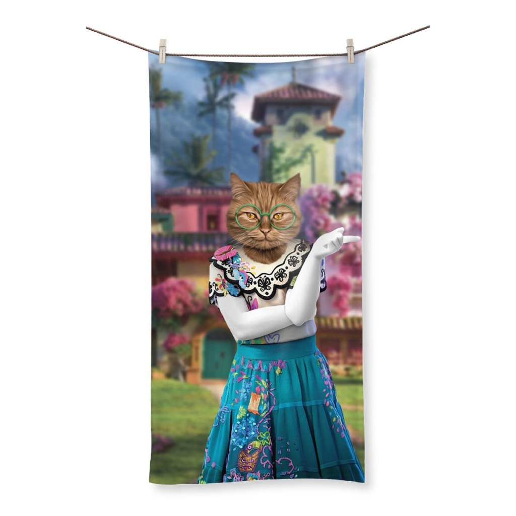 Magical Family Hero Custom Pet Towel | Custom Pet Portrait | Paw & Glory