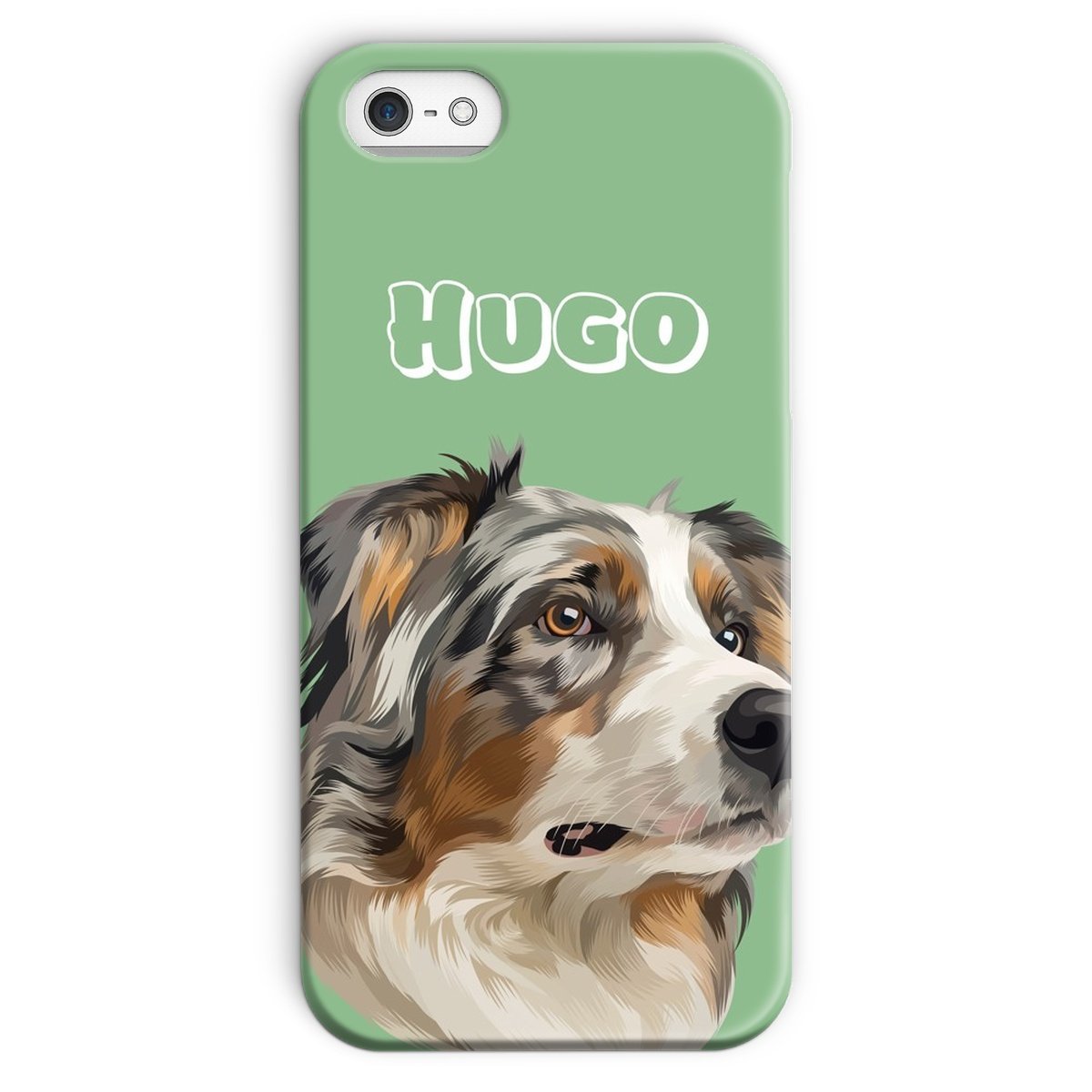 Pet Portraits | Modern: Custom One Pet Phone Case | Paw & Glory
