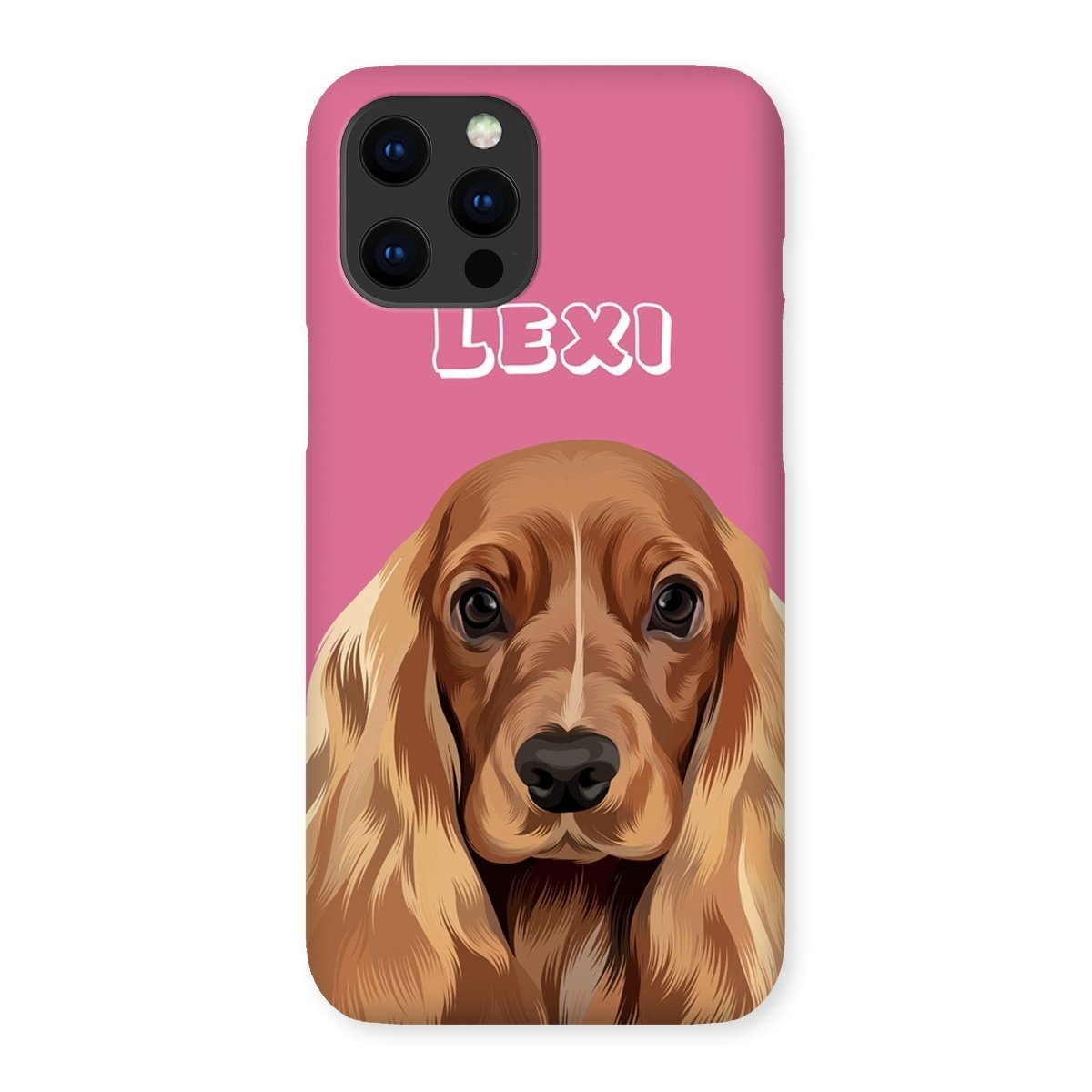 Pet Portraits | Modern: Custom One Pet Phone Case (Half Body) | Paw & Glory