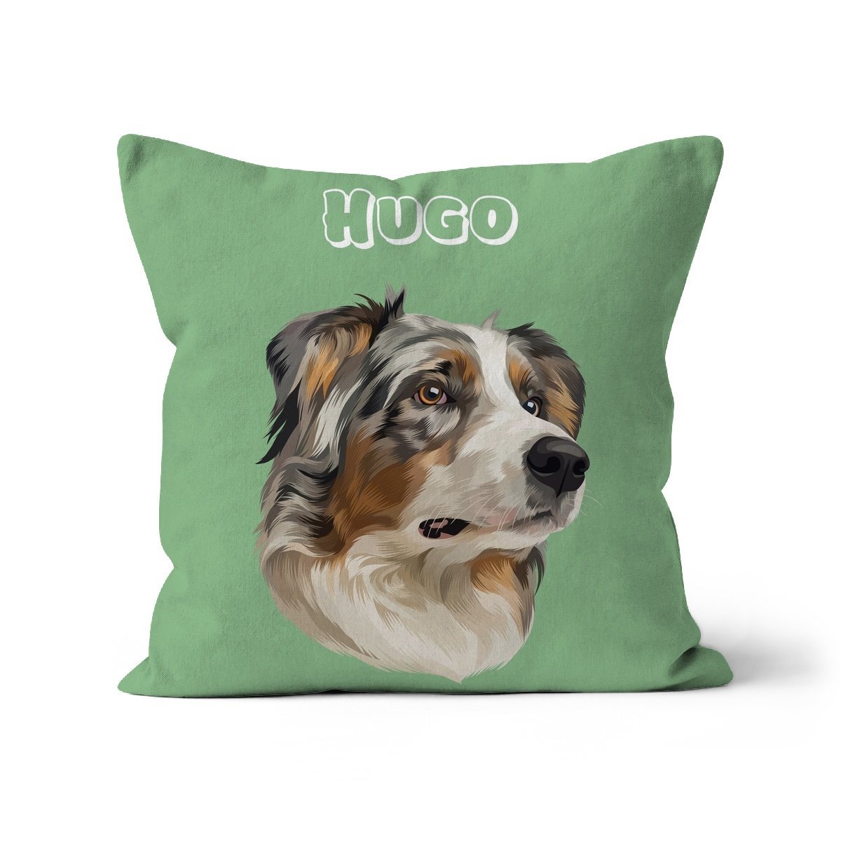 Pet Portraits | Modern: Custom One Pet Pillow | Paw & Glory