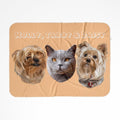 Modern: Custom Three Pet Blanket
