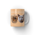 Modern: Custom Three Pet Coffee Mug