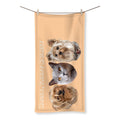 Modern: Custom Three Pet Towel