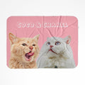 Modern: Custom Two Pet Blanket (Half Body)