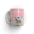 Modern: Custom Two Pet Coffee Mug (Half Body)