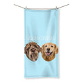 Modern: Custom Two Pet Towel