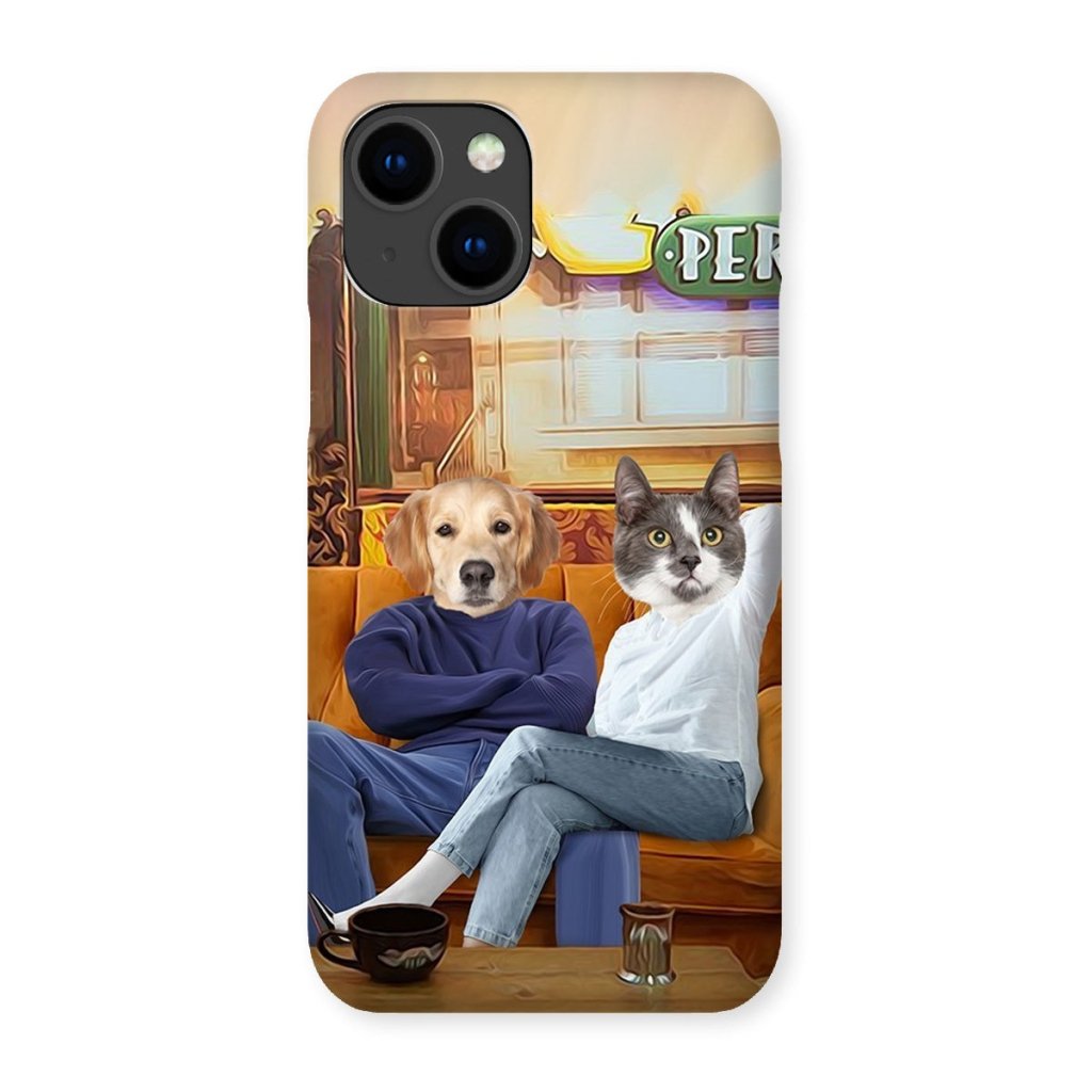 Pet Portraits | Monica & Chandler (Friends Inspired): Custom Pet Phone Case | Paw & Glory