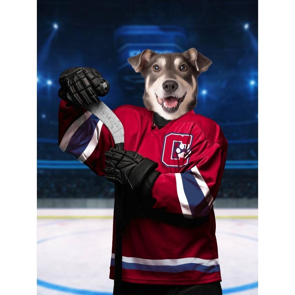Pet Portraits | Montreal Pawnadiens: Custom Digital Download Pet Portrait | Paw & Glory