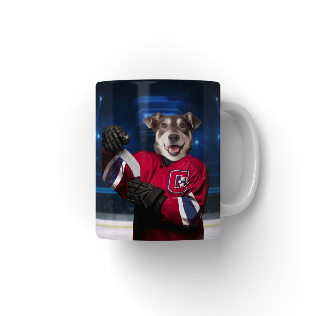 Pet Portraits | Montreal Pawnadiens: Custom Pet Mug | Paw & Glory