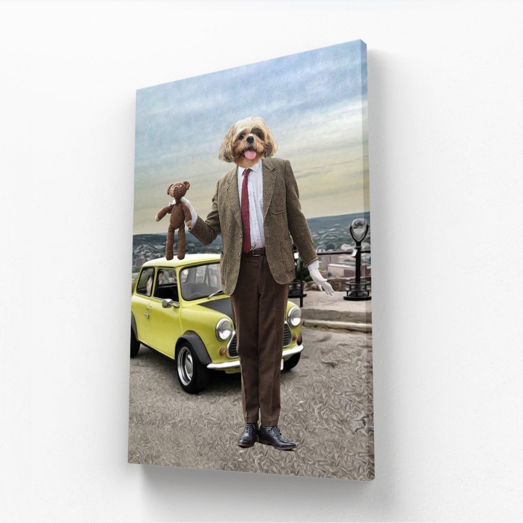 Pet Portraits | Mr Bean: Custom Pet Canvas | Paw & Glory