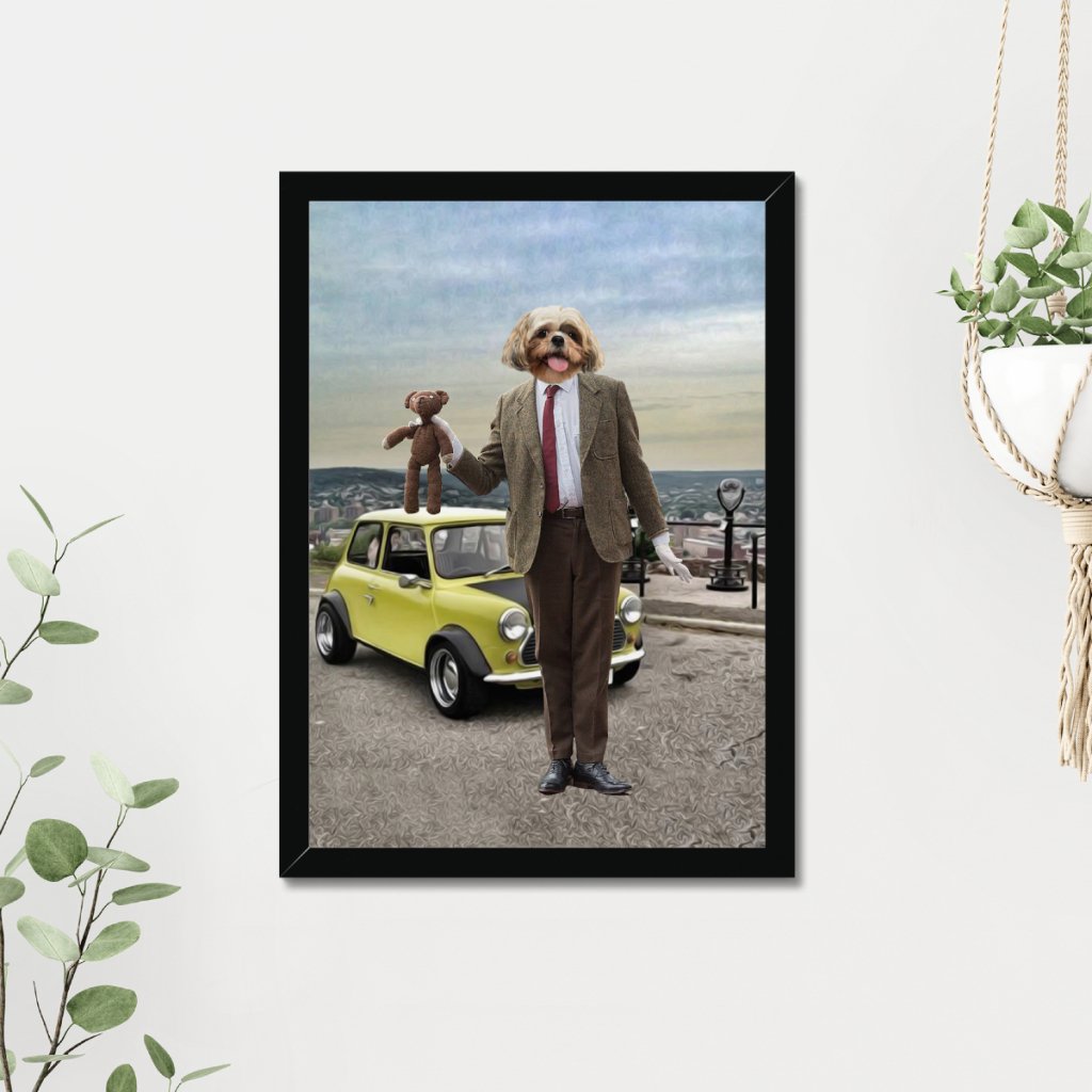 Pet Portraits | Mr Bean: Custom Pet Portrait | Paw & Glory