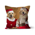 Mr & Mrs Claus: Custom Pet Pillow