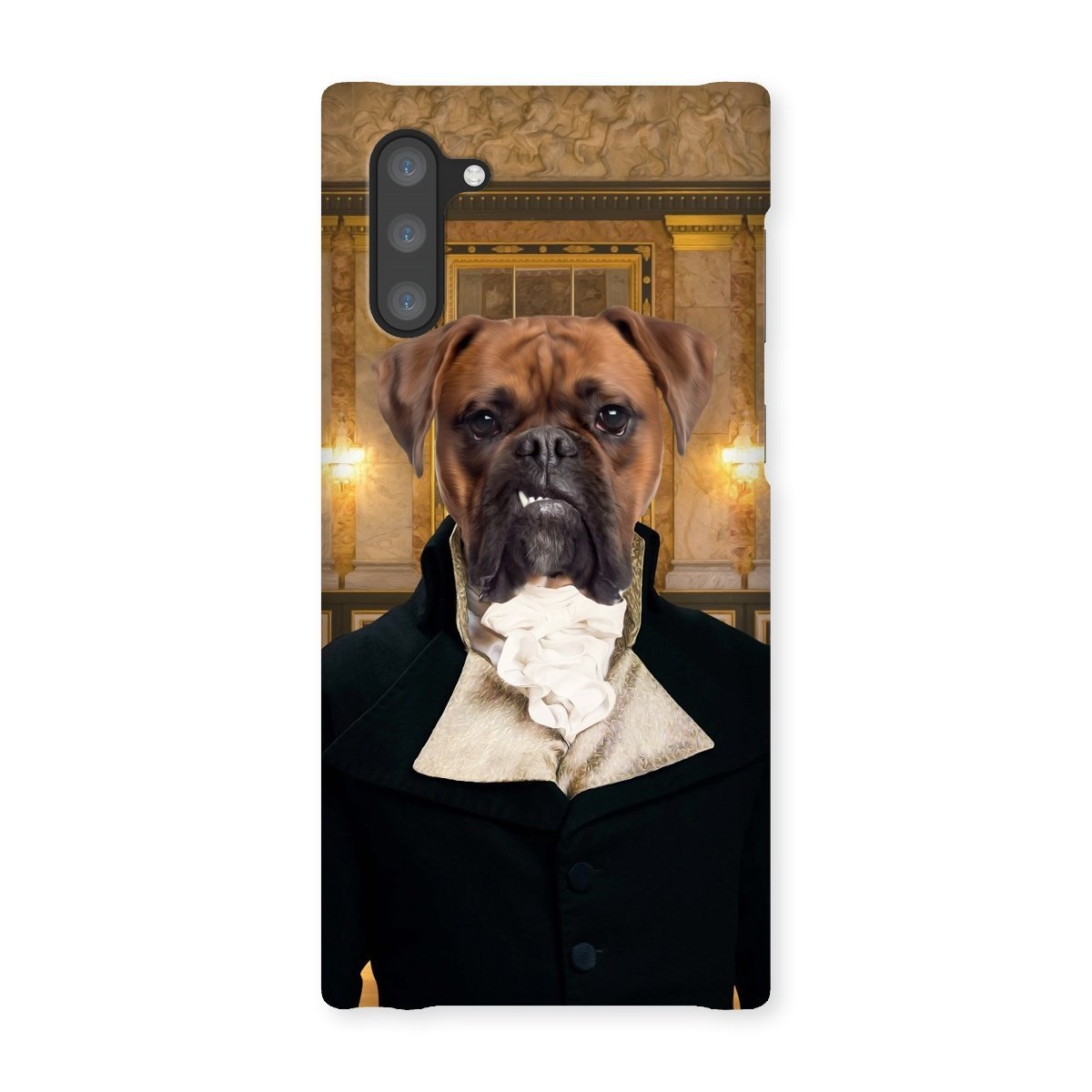 Pet Portraits | Mr Warleggan (Poldark Inspired): Custom Pet Phone Case | Paw & Glory