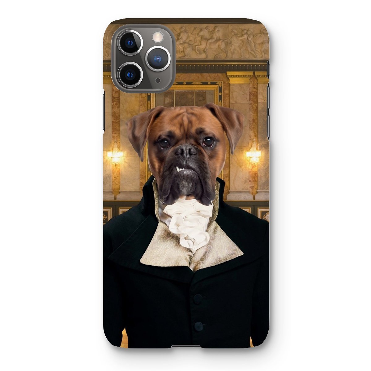 Regency Rival: Custom Pet Phone Case | royal pet portrait | Paw & Glory