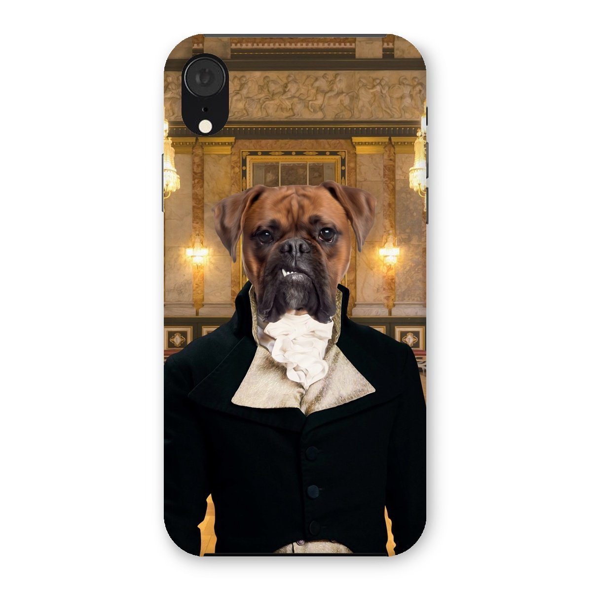 Pet Portraits | Mr Warleggan (Poldark Inspired): Custom Pet Phone Case | Paw & Glory