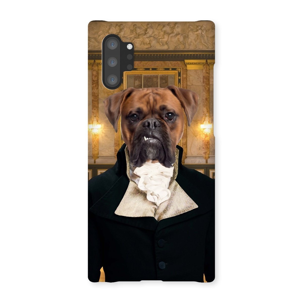 Pet Portraits | Mr Warleggan (Poldark Inspired): Custom Pet Phone Case | Paw & Glory