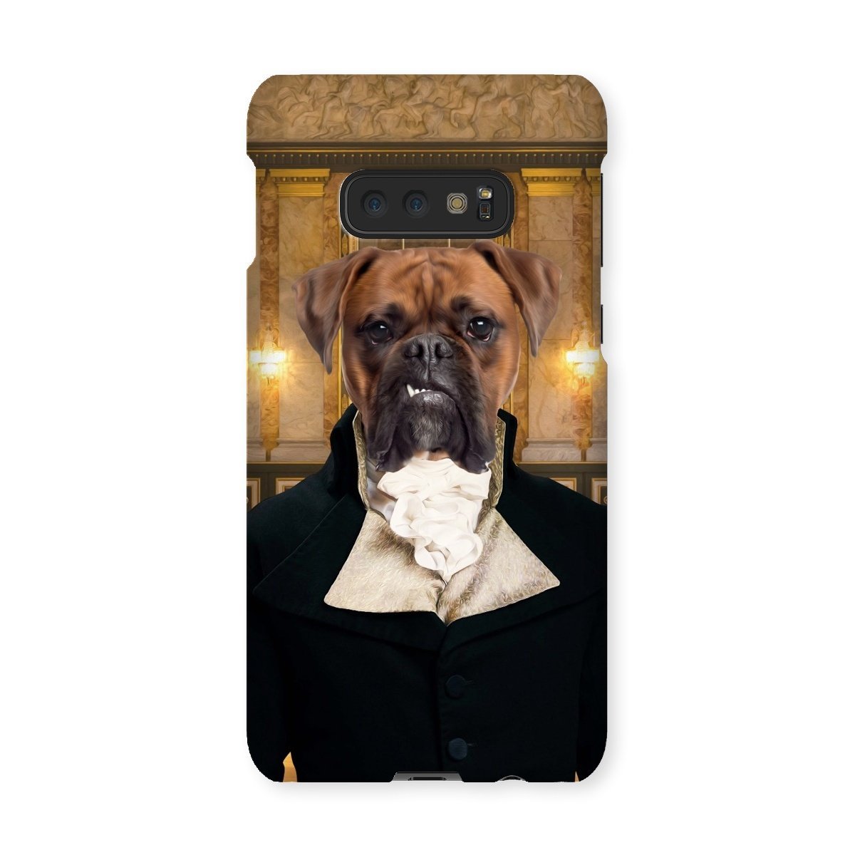 Regency Rival: Custom Pet Phone Case | royal pet portrait | Paw & Glory