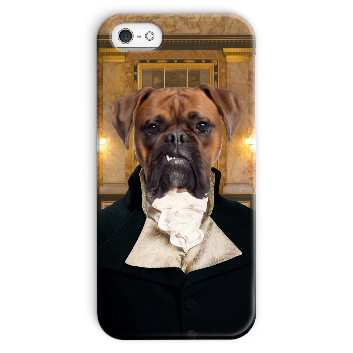 Regency Rival: Custom Pet Phone Case | royal pet portrait | Paw & Glory