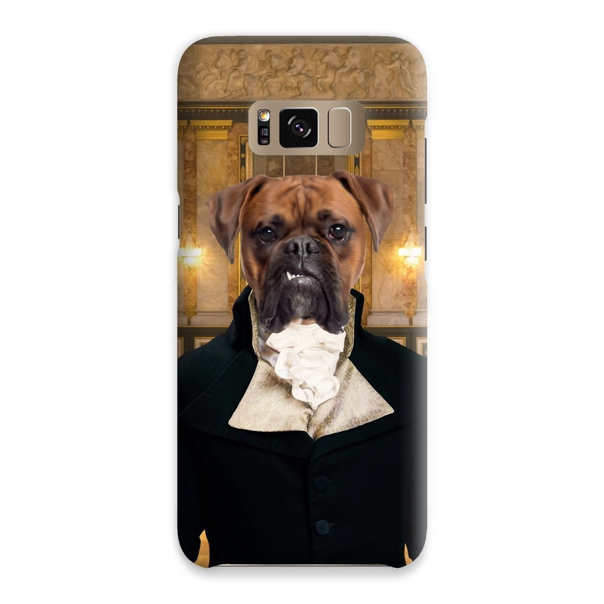 Regency Rival: Custom Pet Phone Case | royal pet portrait | Paw & Glory