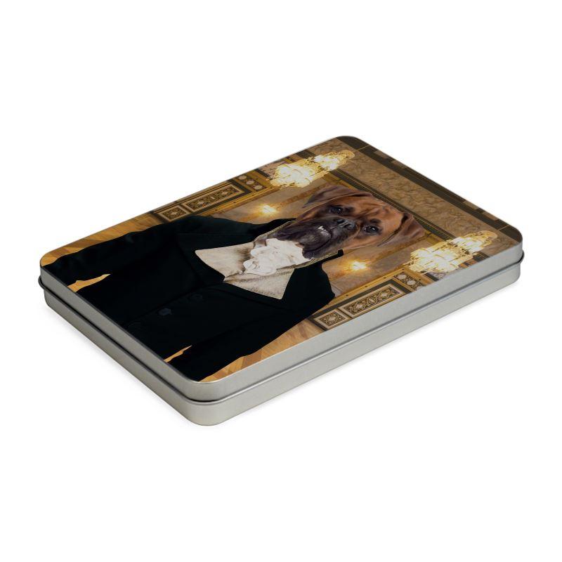 Pet Portraits | Mr Warleggan (Poldark Inspired): Custom Pet Puzzle | Paw & Glory