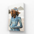 Mrs Warleggan (Poldark Inspired): Custom Pet Canvas