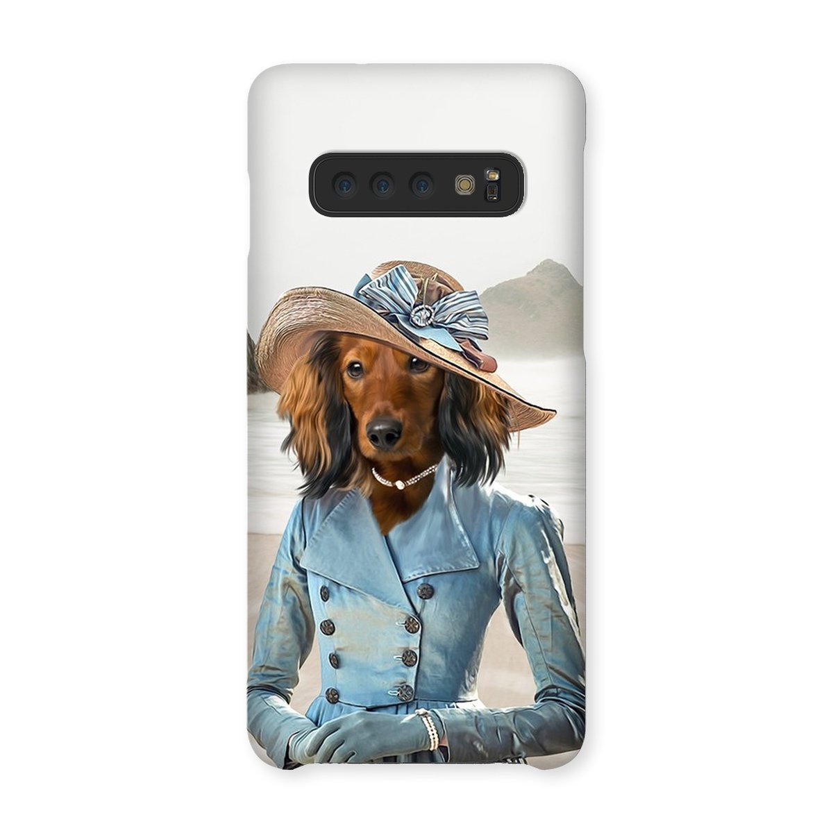 Pet Portraits | Mrs Warleggan (Poldark Inspired): Custom Pet Phone Case | Paw & Glory
