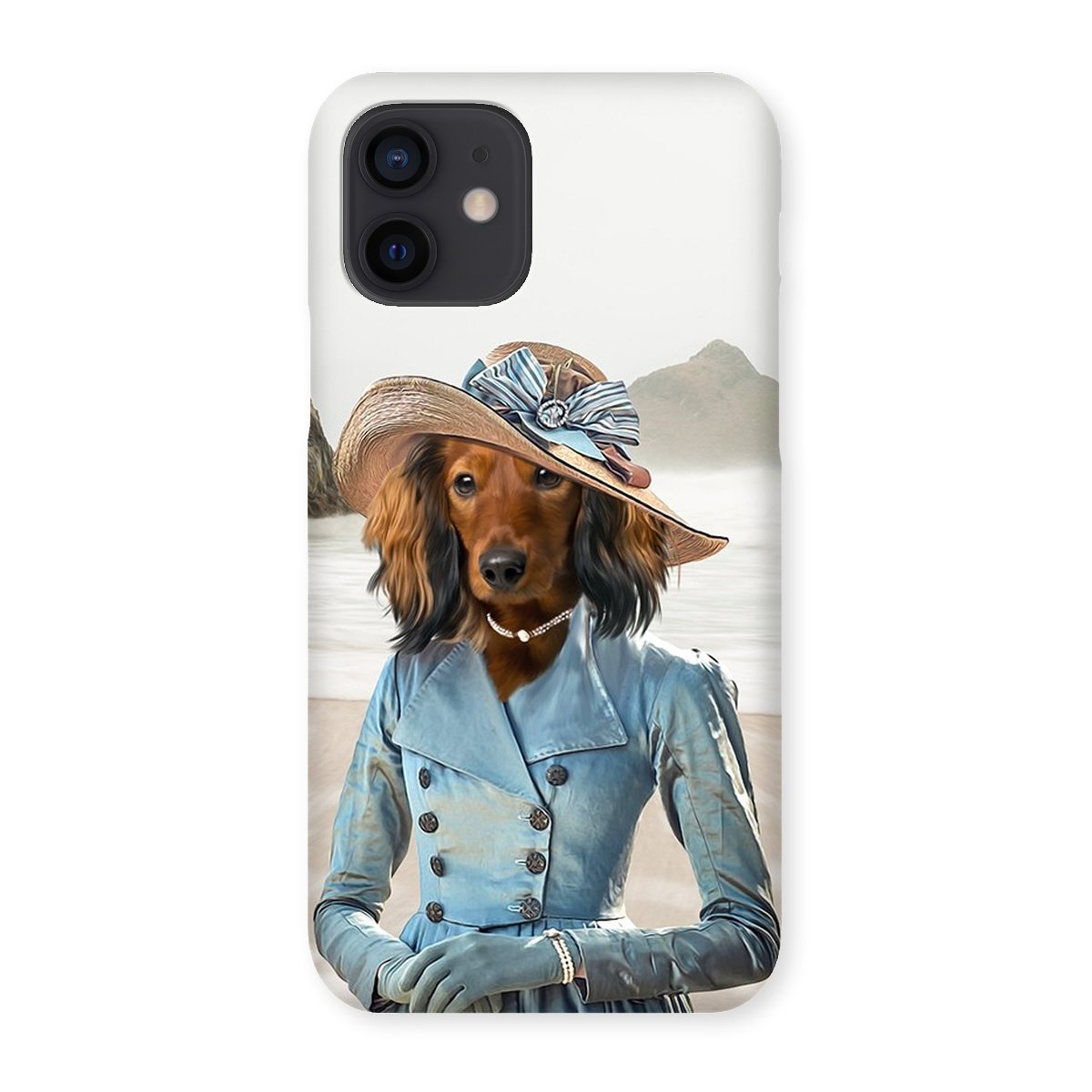 Pet Portraits | Mrs Warleggan (Poldark Inspired): Custom Pet Phone Case | Paw & Glory