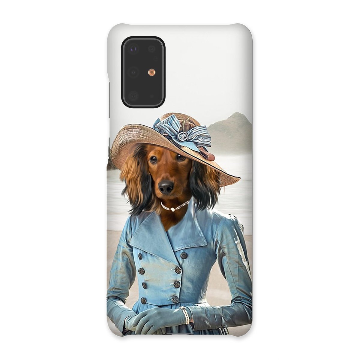 Pet Portraits | Mrs Warleggan (Poldark Inspired): Custom Pet Phone Case | Paw & Glory